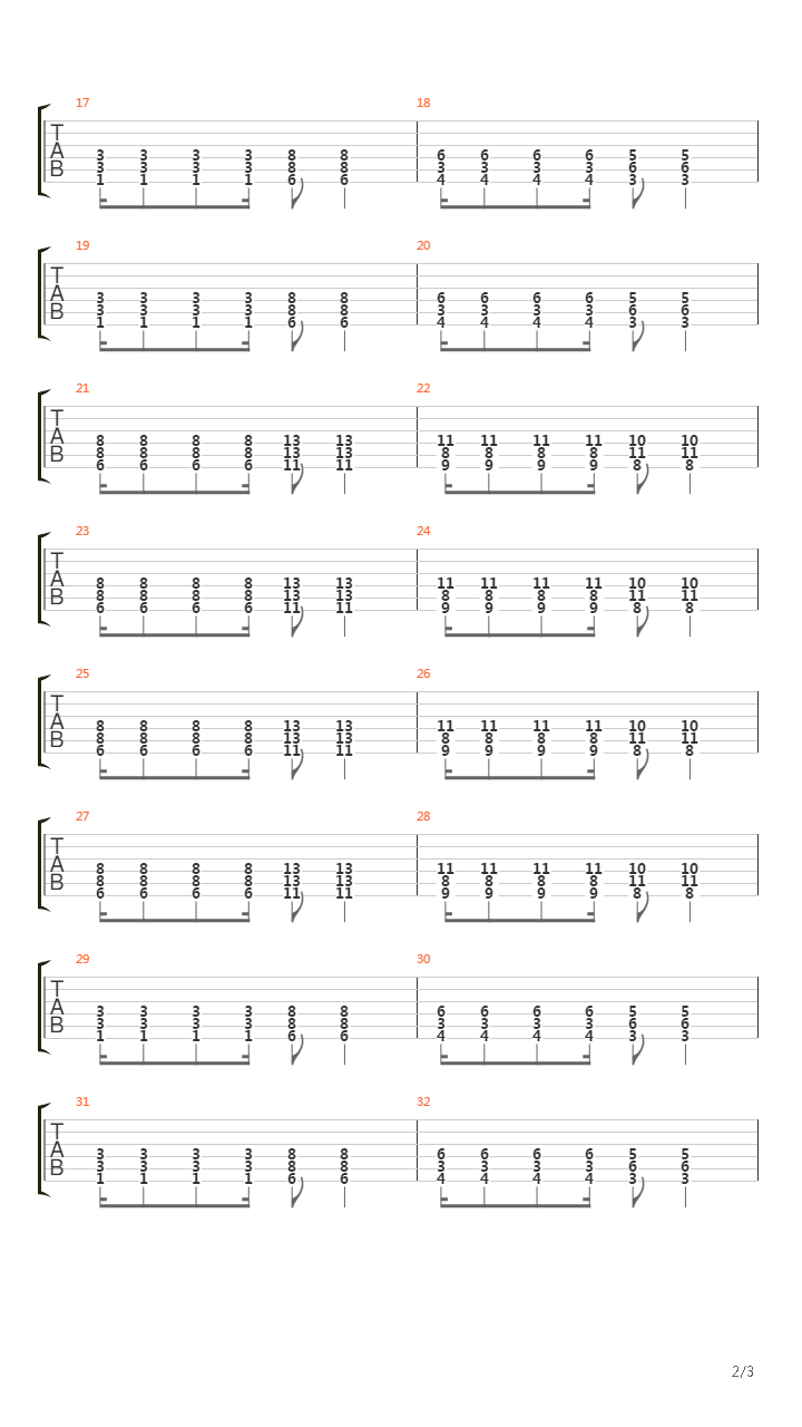 Battlefield(战地) - Theme吉他谱