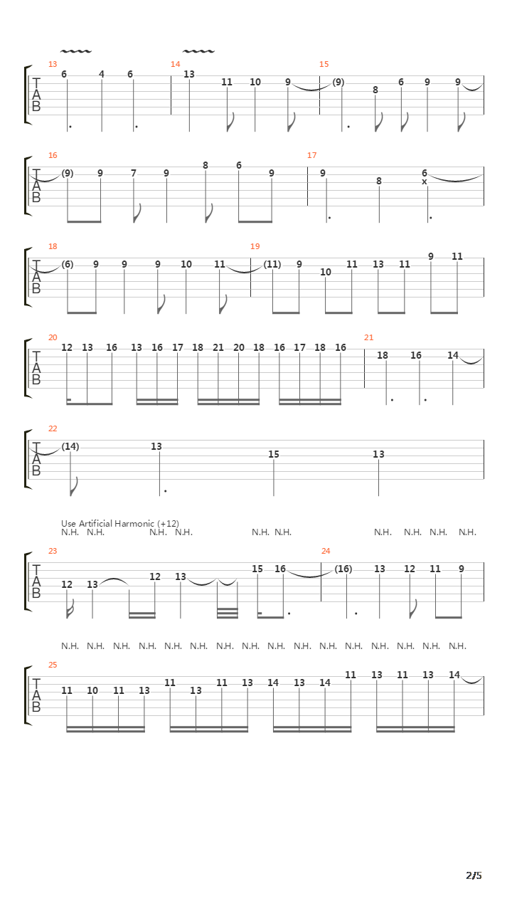 Mega Man 2(洛克人2) - Airman Theme吉他谱