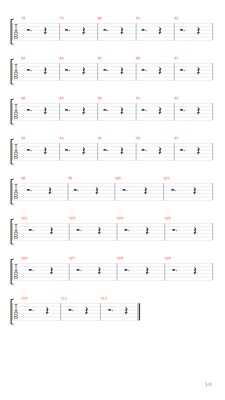 Theme From Schindler's List(辛德勒名单)吉他谱