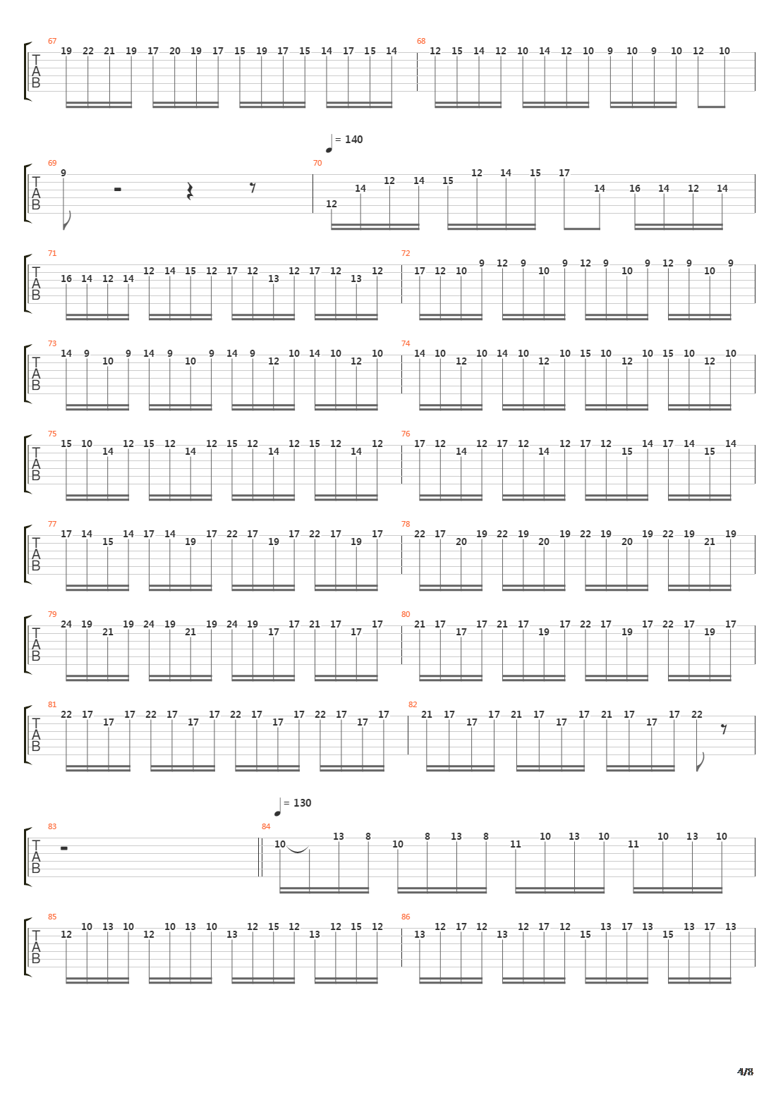 Selected Short Solos For Electric Guitar吉他谱