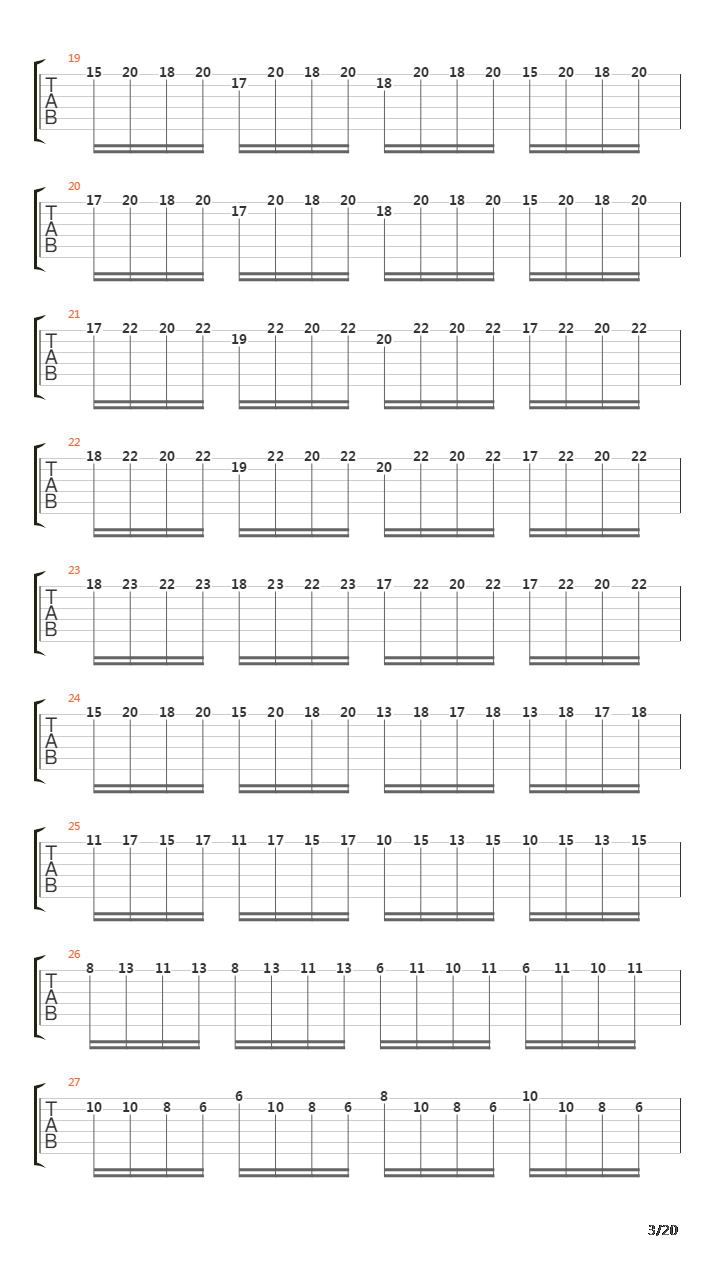 Selected Short Solos For Electric Guitar吉他谱