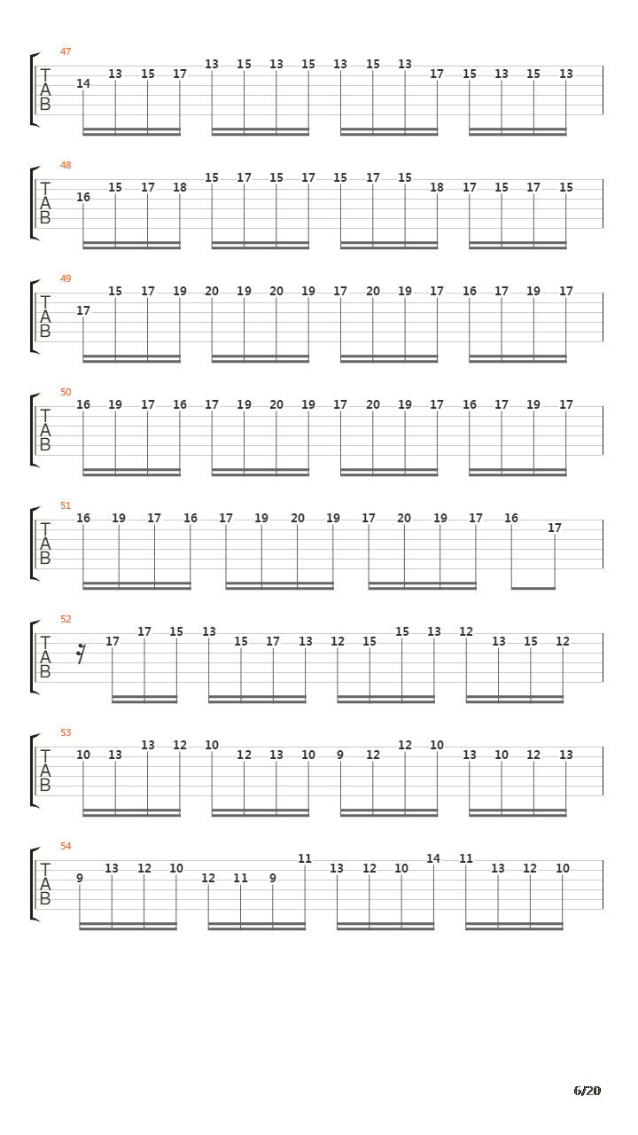 Selected Short Solos For Electric Guitar吉他谱