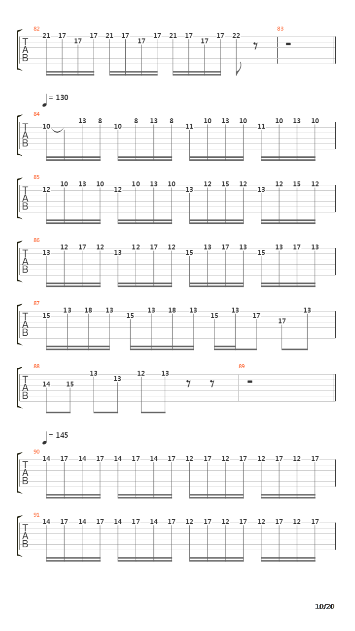 Selected Short Solos For Electric Guitar吉他谱