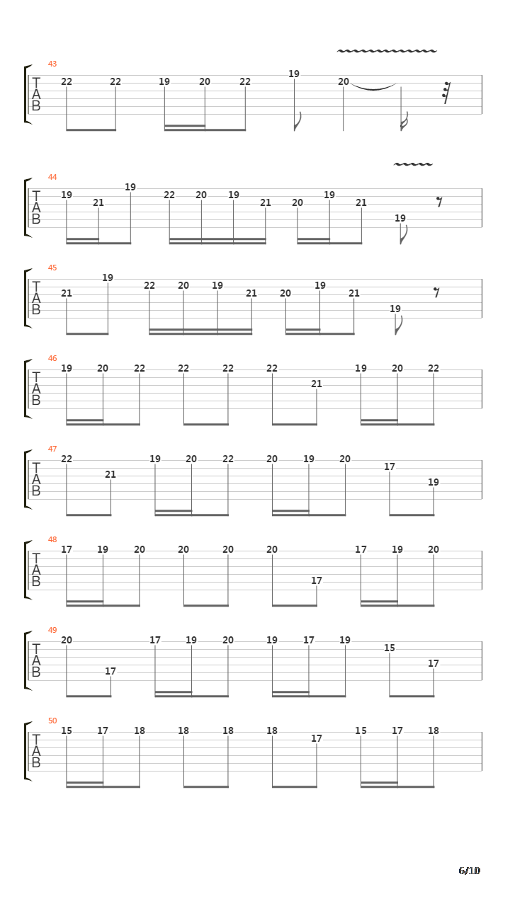 Vivaldi Concerto no_6 In A Minor For Guitar(Rv 356)- Mov 1吉他谱