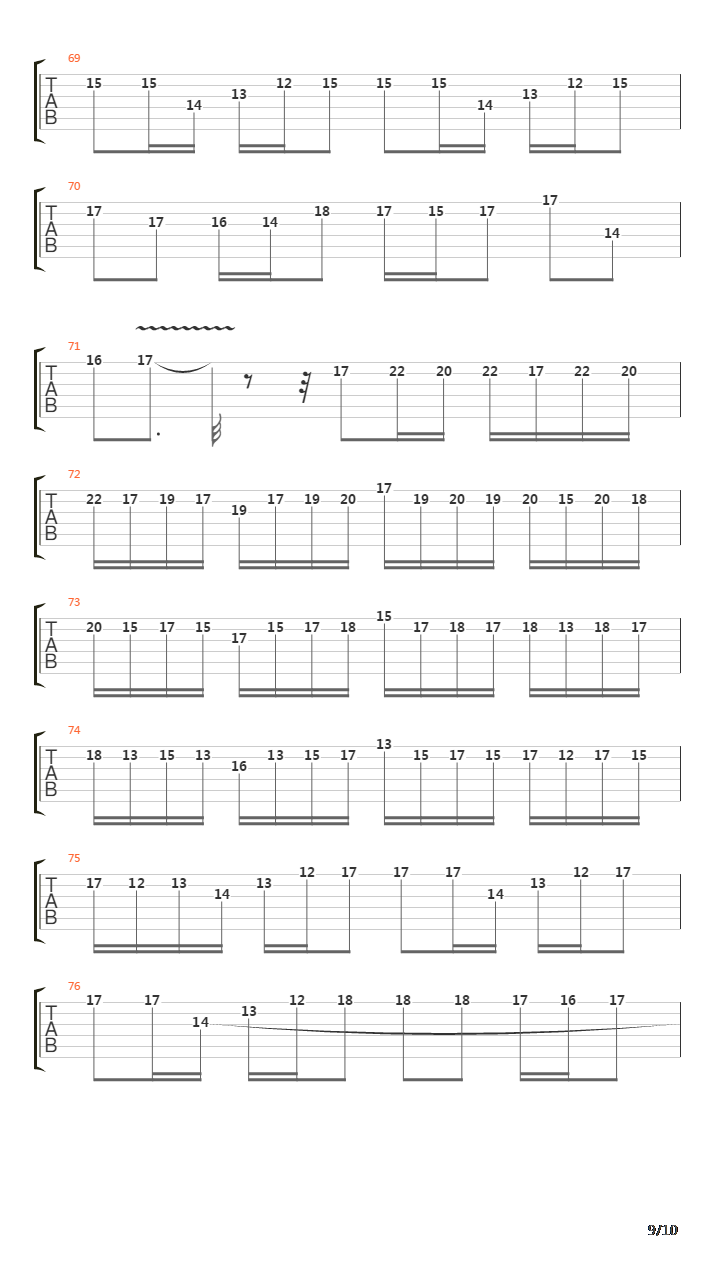 Vivaldi Concerto no_6 In A Minor For Guitar(Rv 356)- Mov 1吉他谱