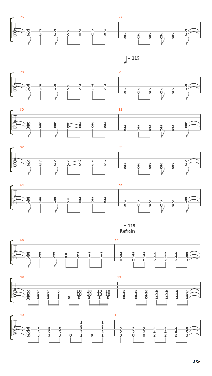 'Si' N'existe Pas吉他谱
