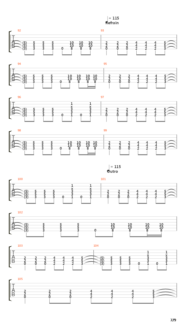 'Si' N'existe Pas吉他谱