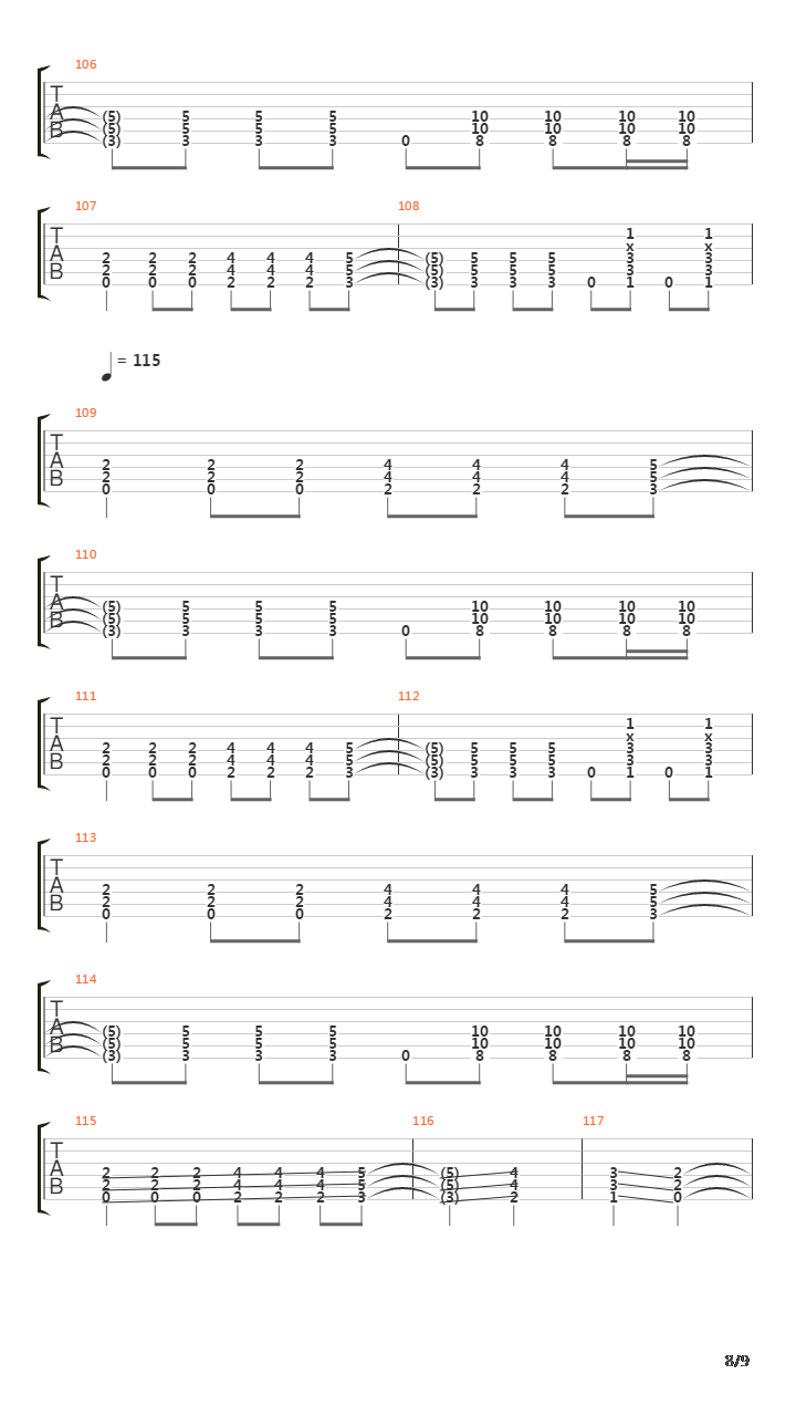 'Si' N'existe Pas吉他谱