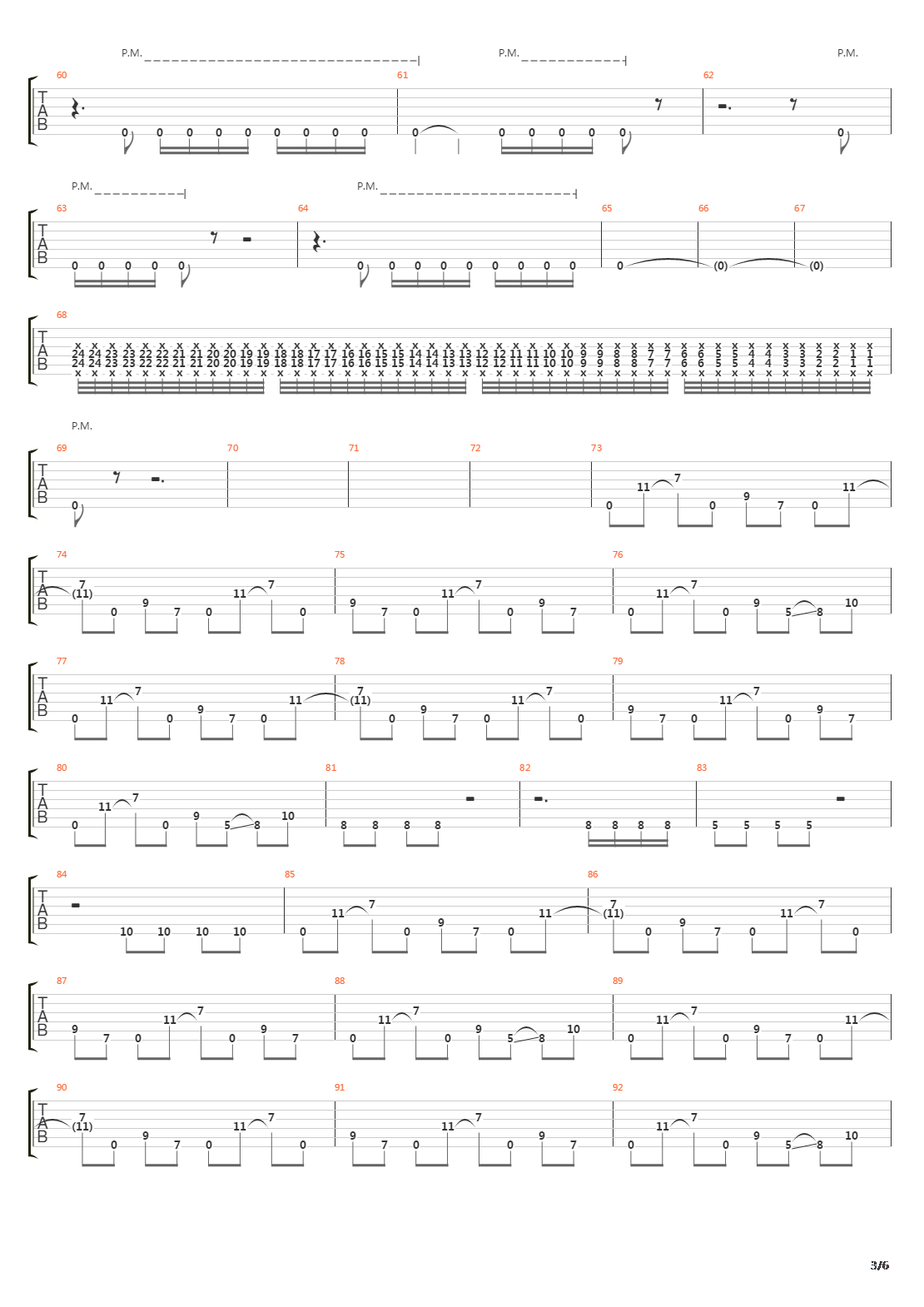 Naysayer吉他谱