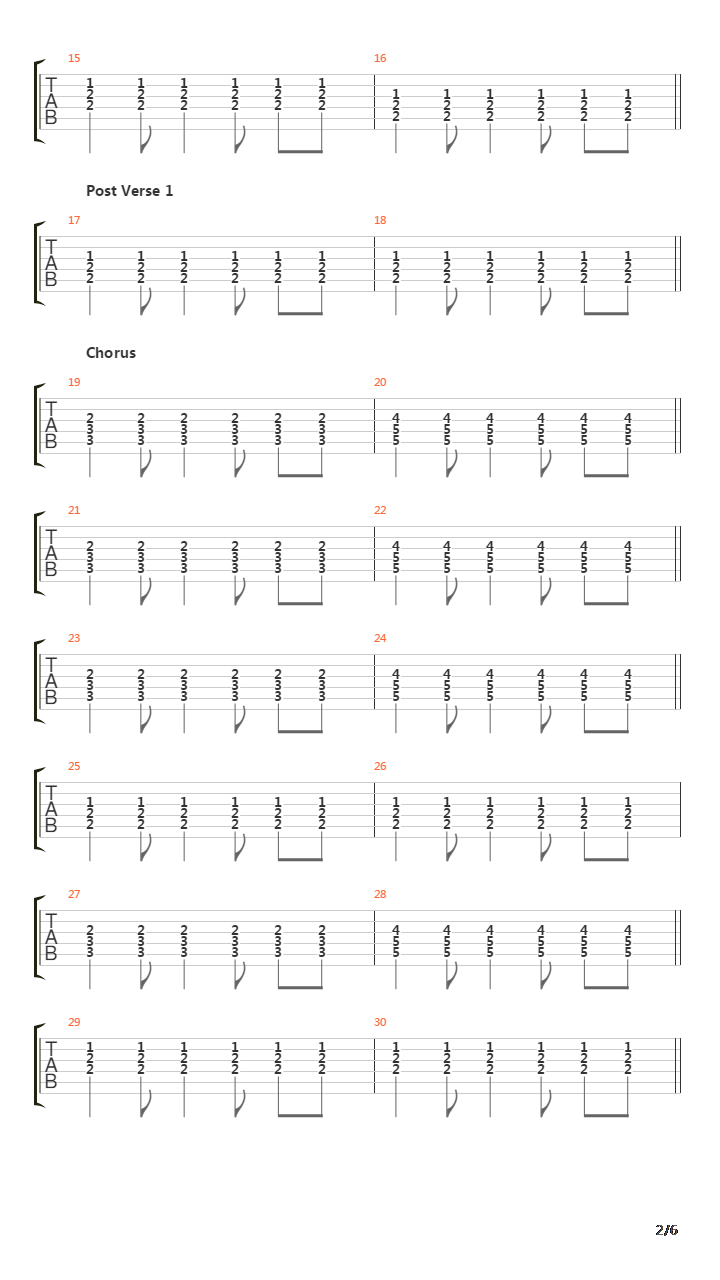 Marathon吉他谱