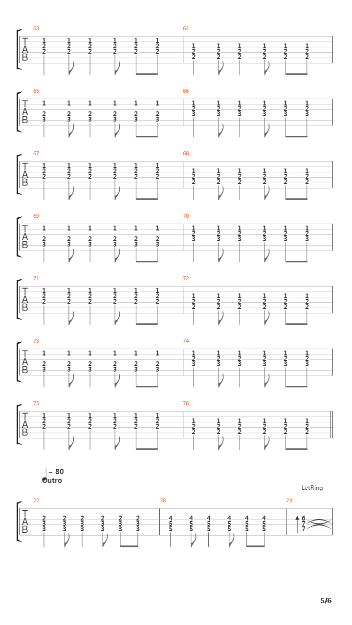 Marathon吉他谱