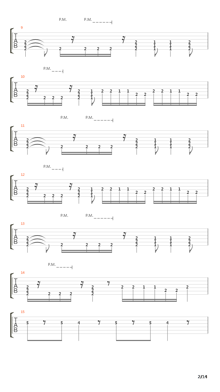 Handbook For The Recently Deceased吉他谱