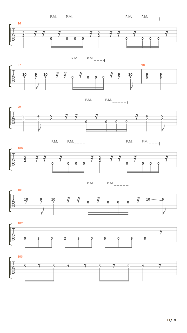 Handbook For The Recently Deceased吉他谱