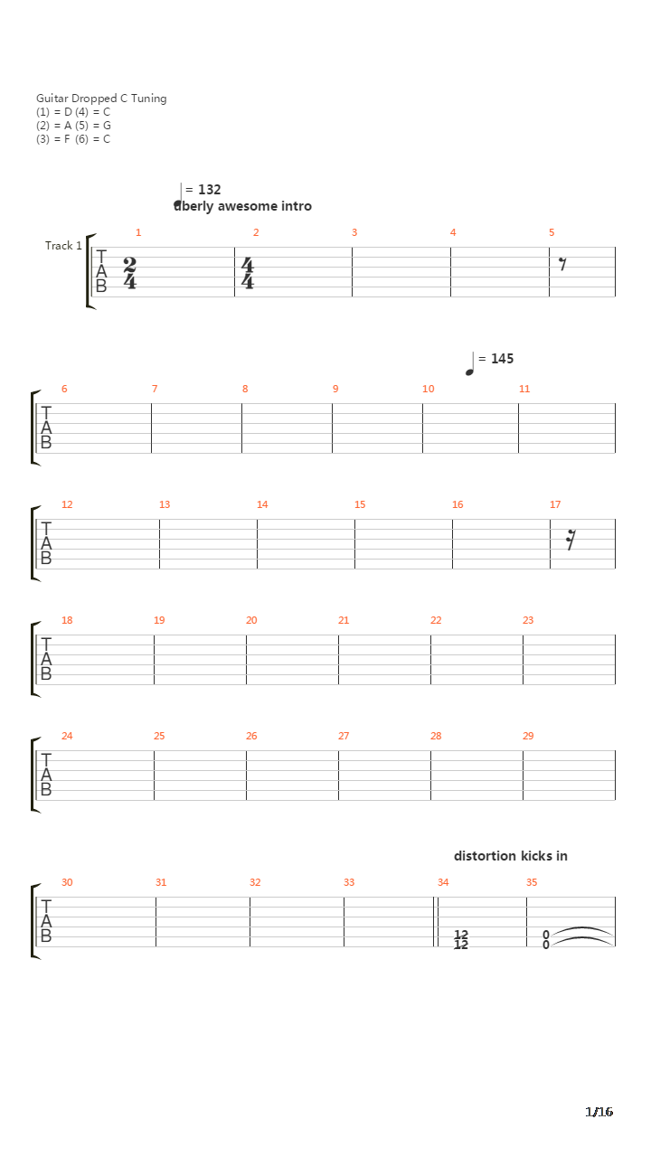 Before The Break Of Dawn V2吉他谱