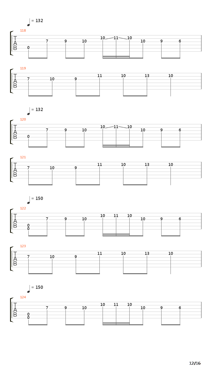 Before The Break Of Dawn V2吉他谱