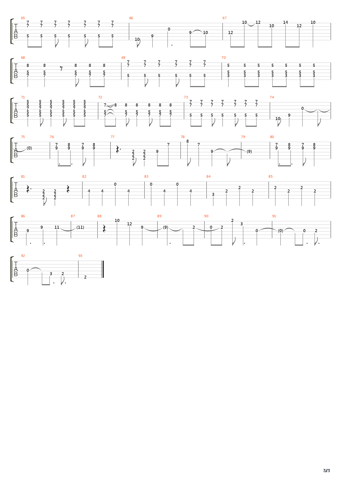 Empire吉他谱