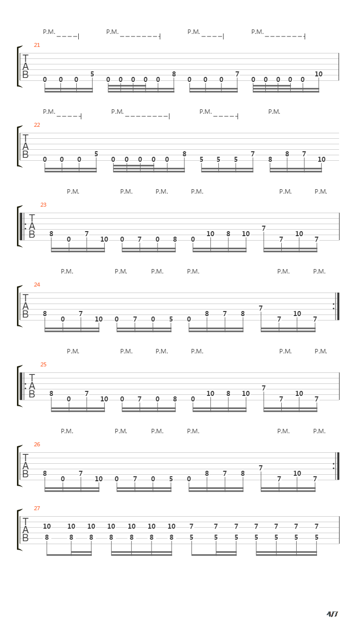 Meaning In Tragedy吉他谱