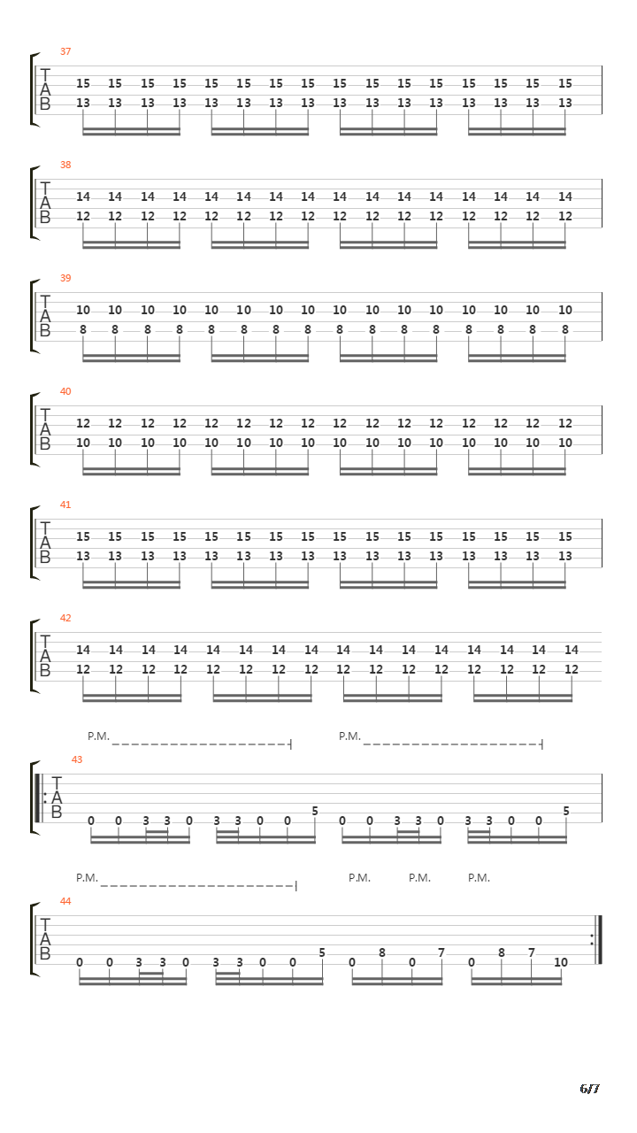 Meaning In Tragedy吉他谱