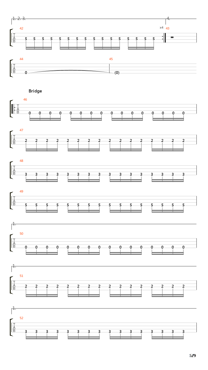 Parallels吉他谱