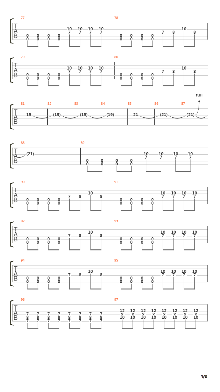 Repeating Yesterday吉他谱