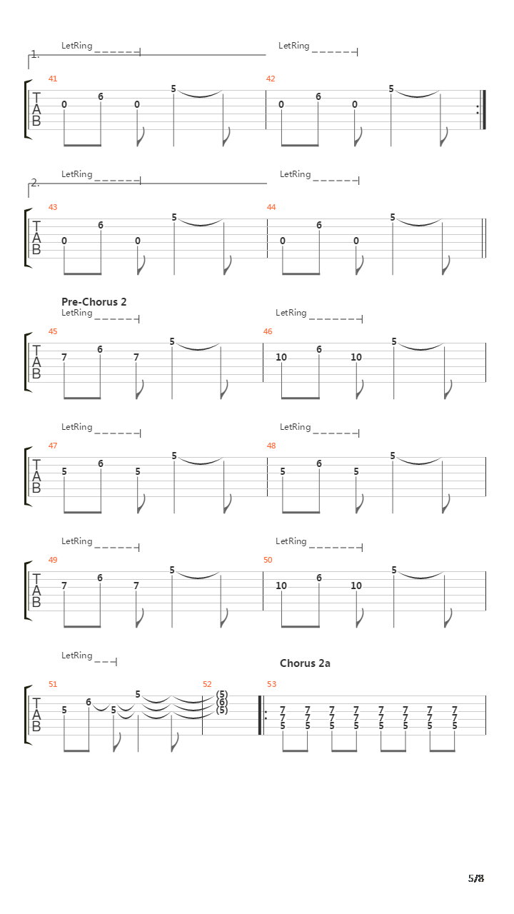 The Motivation吉他谱