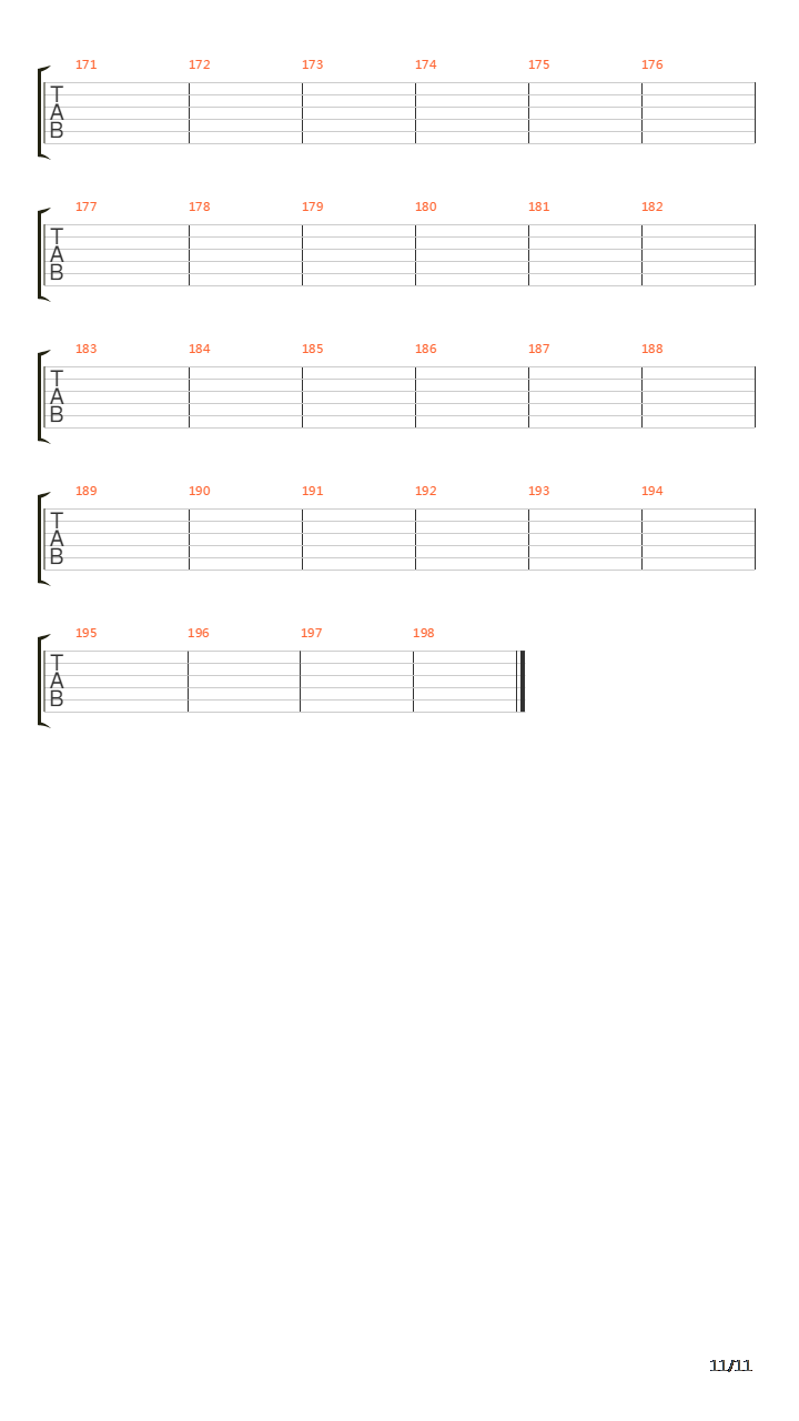 Shadow Of The Sun吉他谱