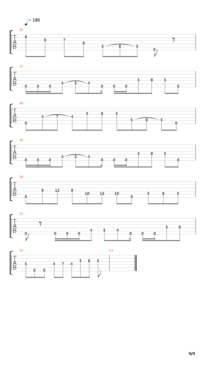 Merianas吉他谱