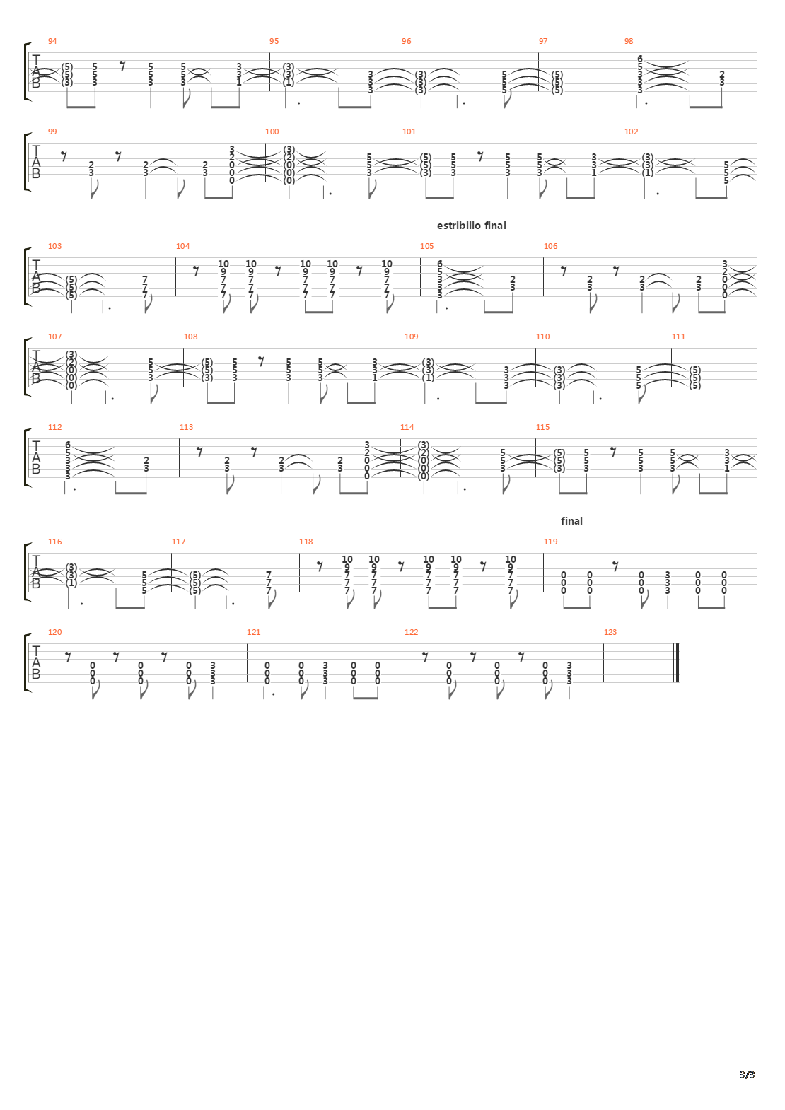 Mil Motivos吉他谱