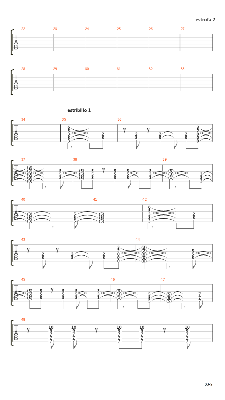 Mil Motivos吉他谱