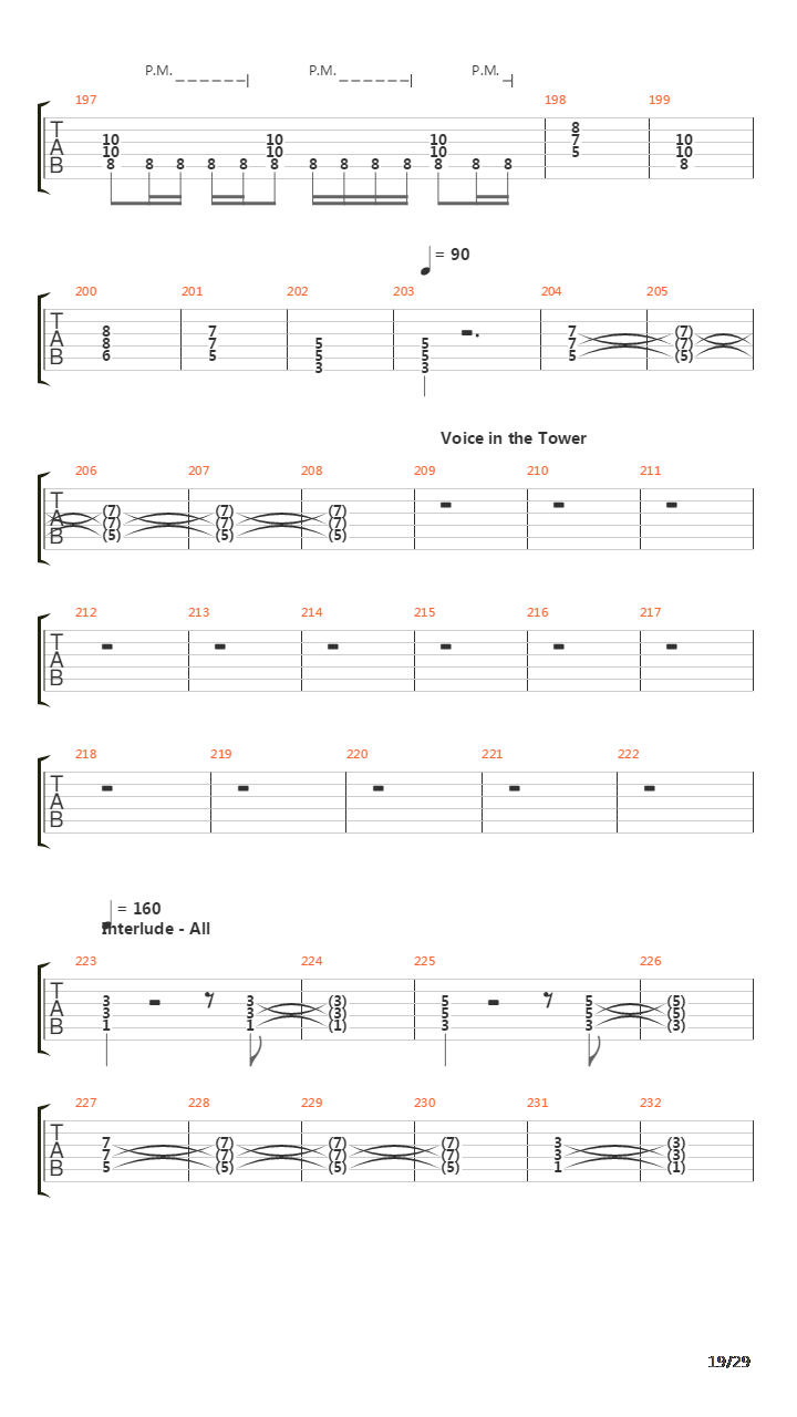 The Tower吉他谱