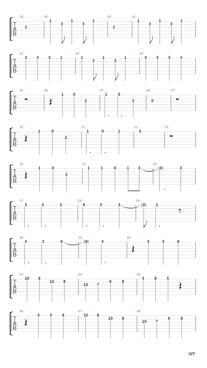 Afterlife (Concert Band)吉他谱