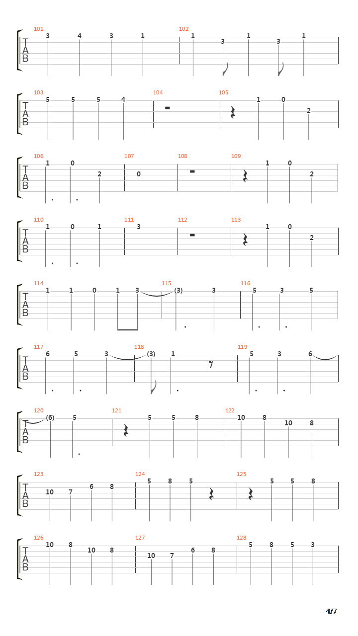 Afterlife (Concert Band)吉他谱