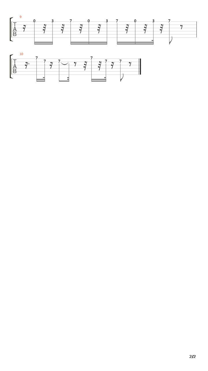 Badaboom吉他谱