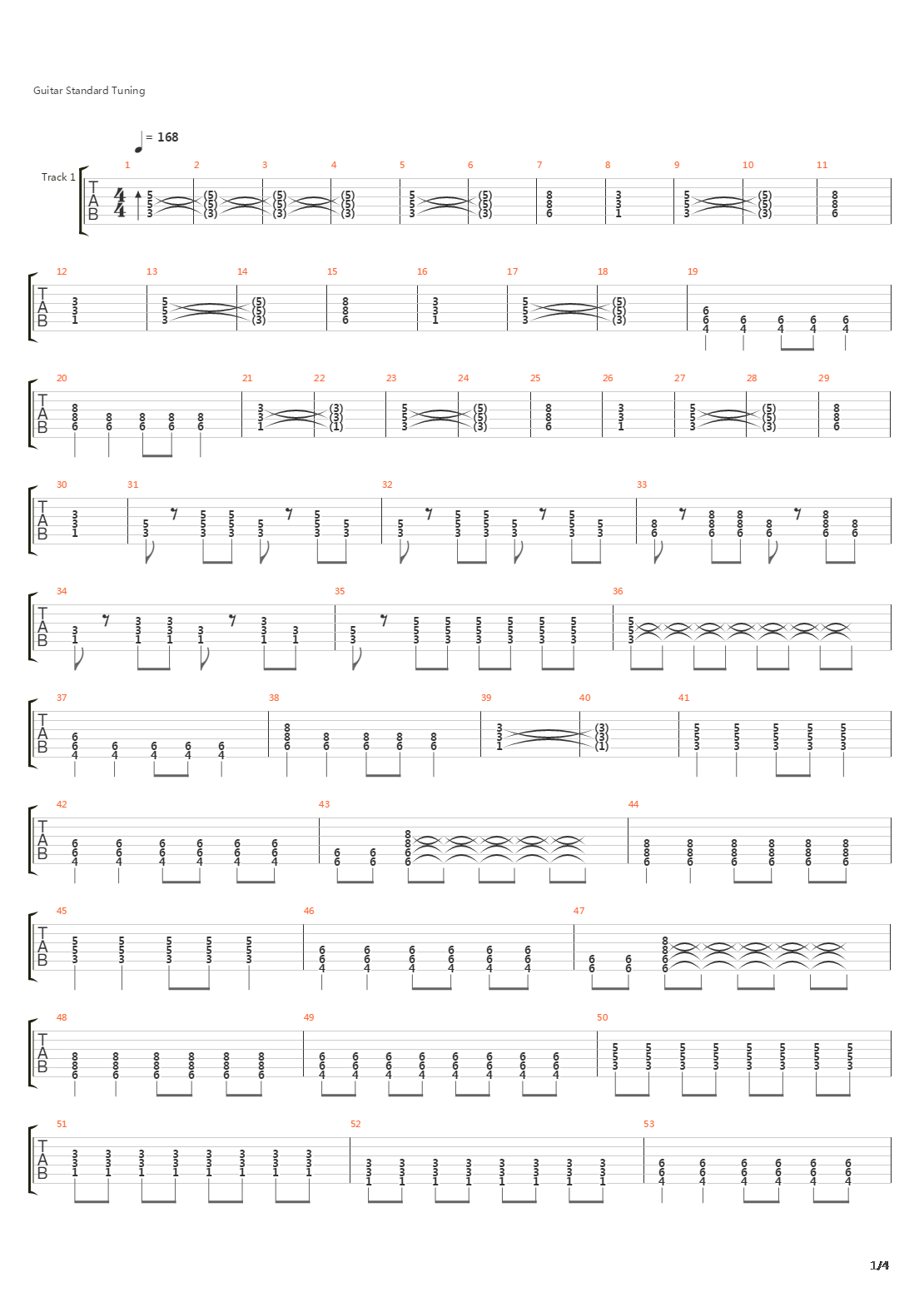 Nomadic吉他谱