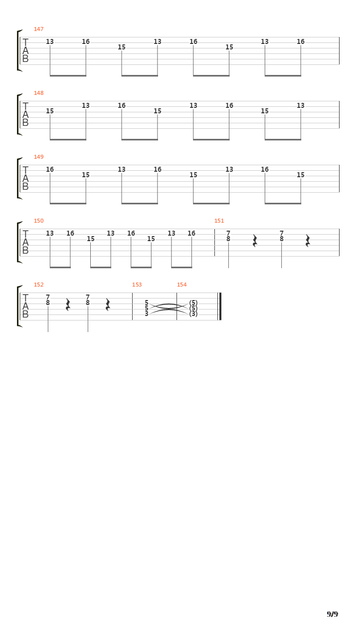 Nomadic吉他谱