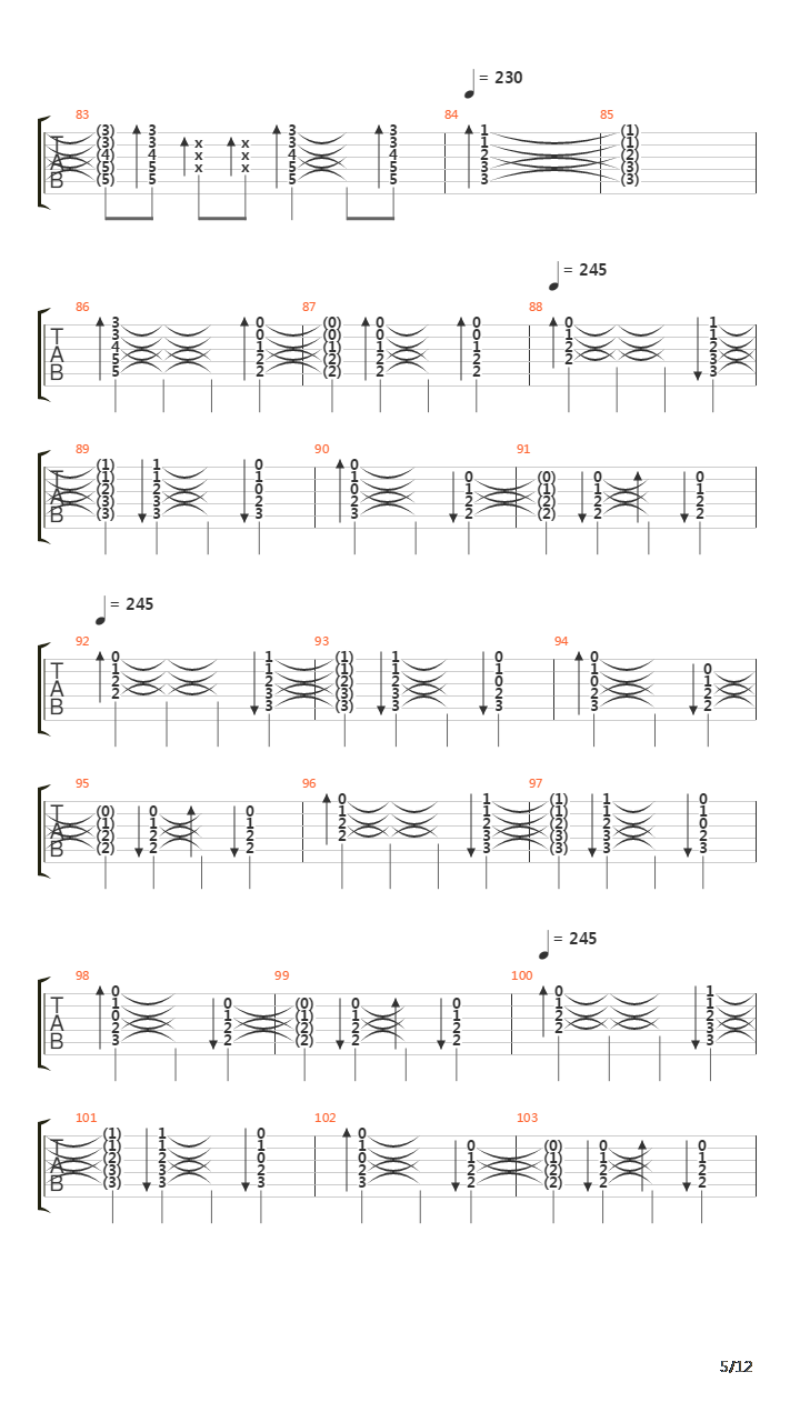 Ala Gözlerini Sevdigim Dilber吉他谱