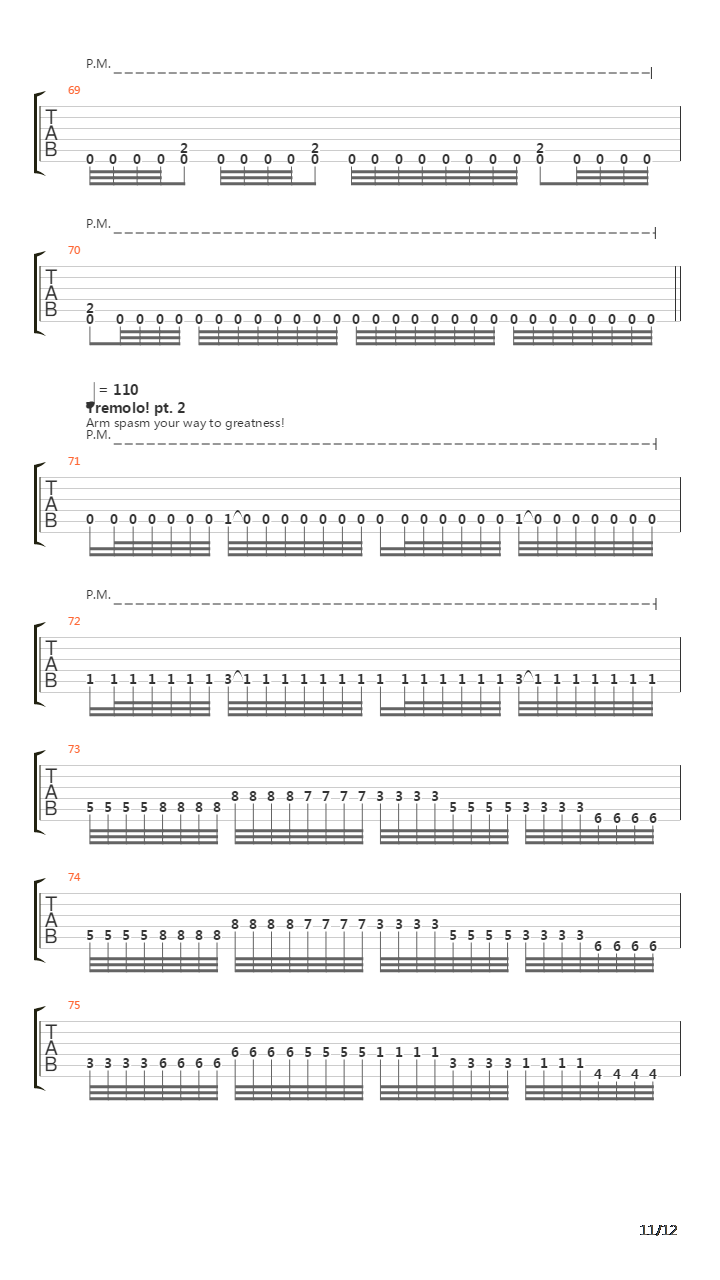 Shackled To The Trilithon Of Kutulu吉他谱