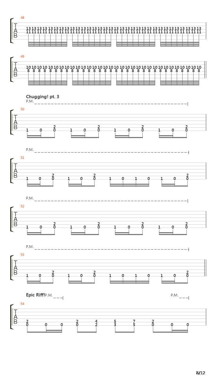 Shackled To The Trilithon Of Kutulu吉他谱