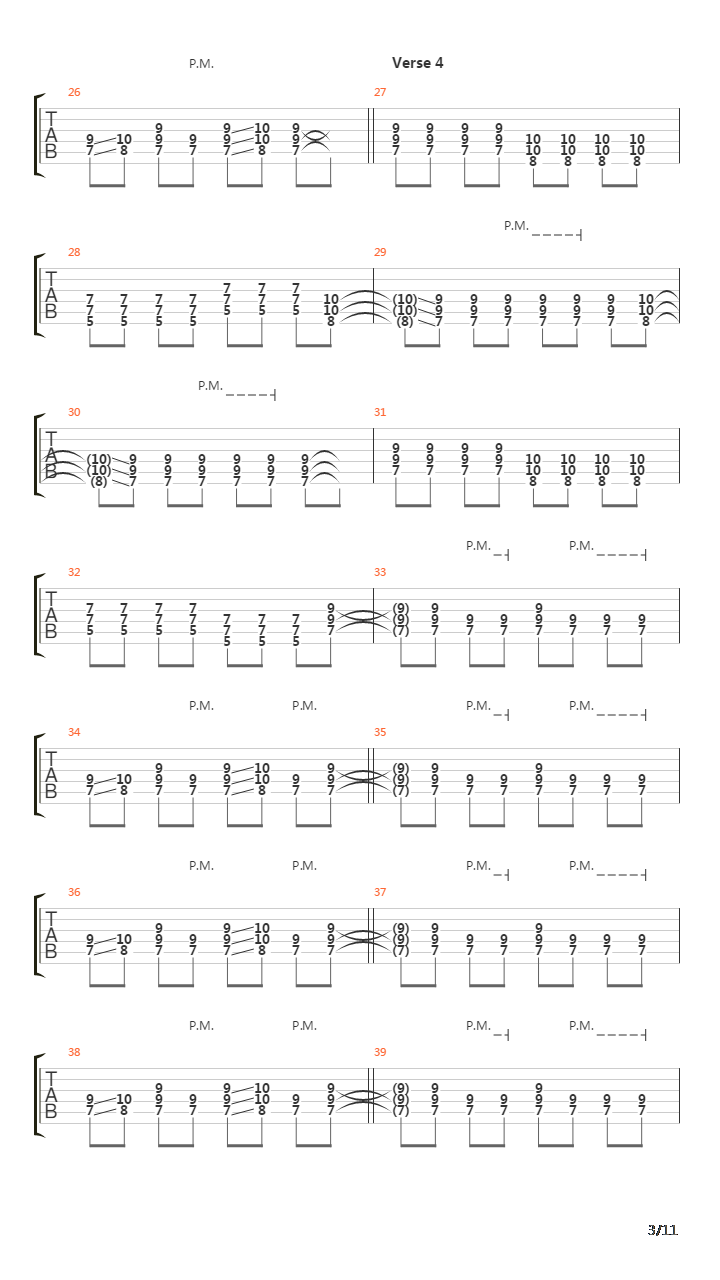Swan Song吉他谱