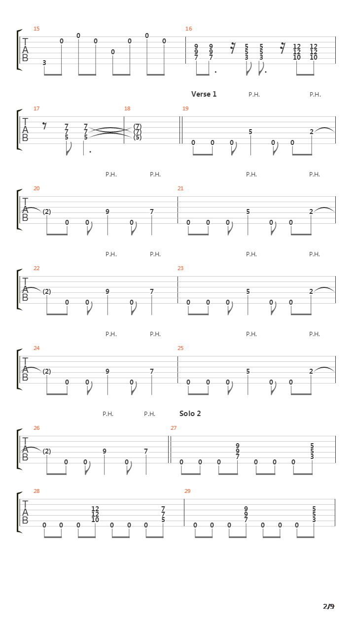 Gates Of Love吉他谱