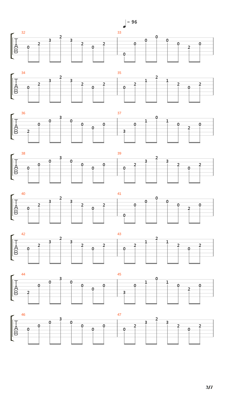 Hymn For The Children吉他谱
