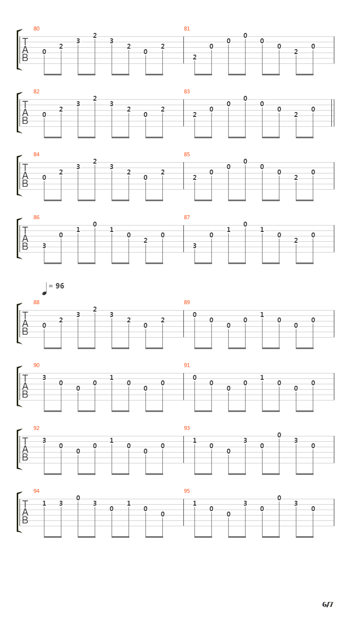 Hymn For The Children吉他谱
