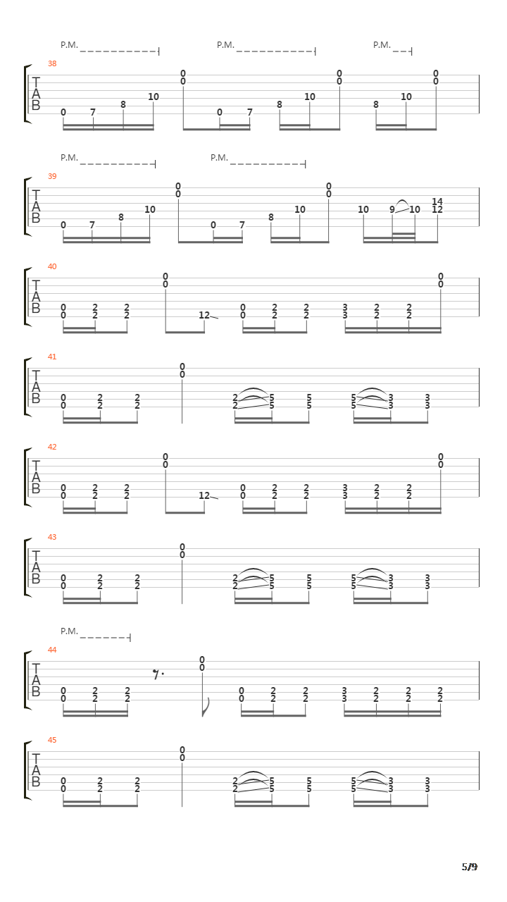 Aleph吉他谱