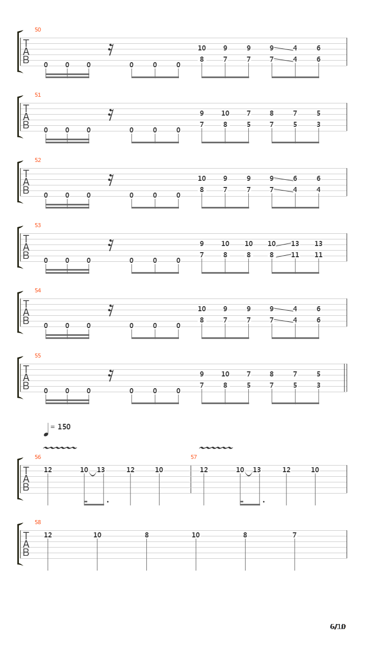 Heru Ra Ha - Version 2吉他谱