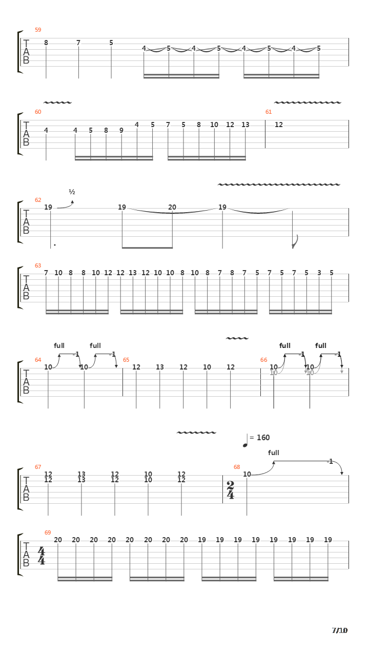 Heru Ra Ha - Version 2吉他谱