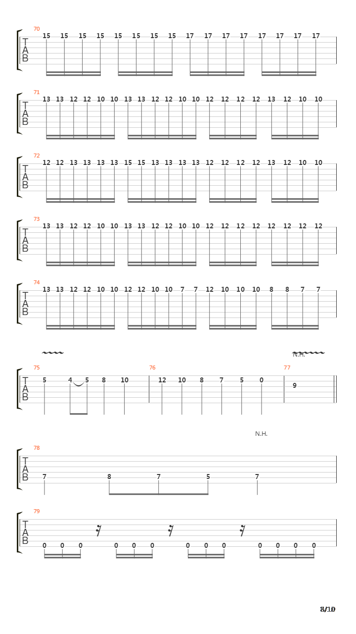 Heru Ra Ha - Version 2吉他谱