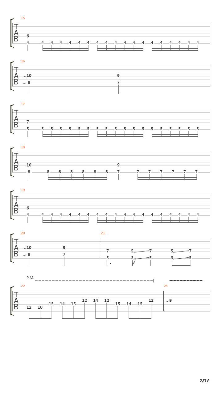 Zos Kia Cultus吉他谱