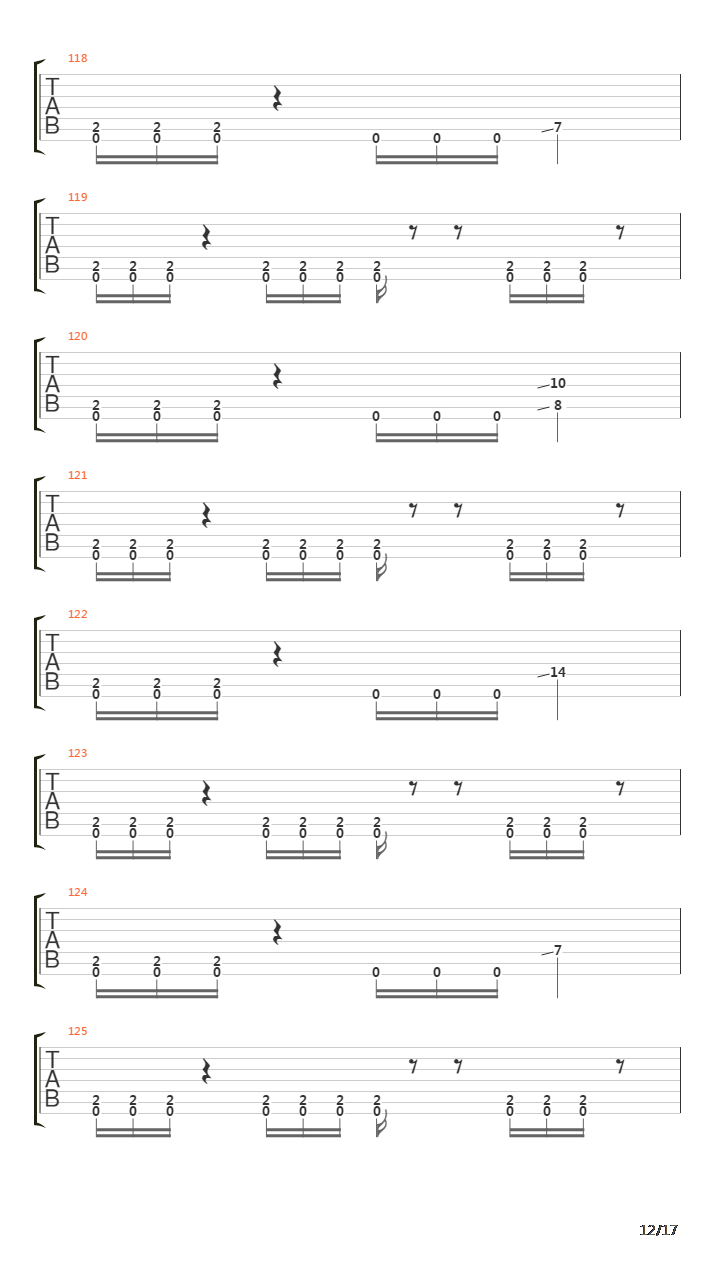 Zos Kia Cultus吉他谱