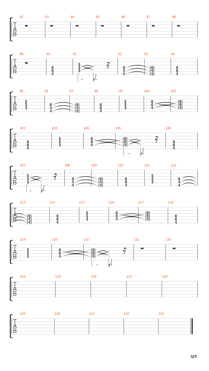 Cada Que吉他谱