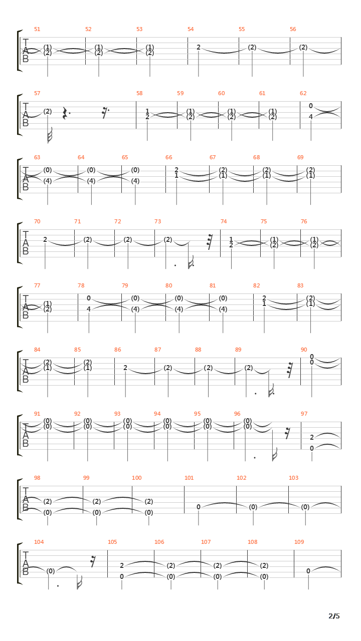 Paso El Tiempo吉他谱